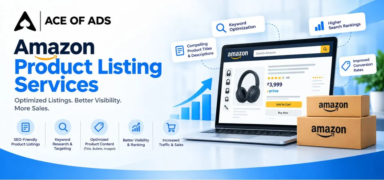 Amazon Product Listing Services Ace of Ads