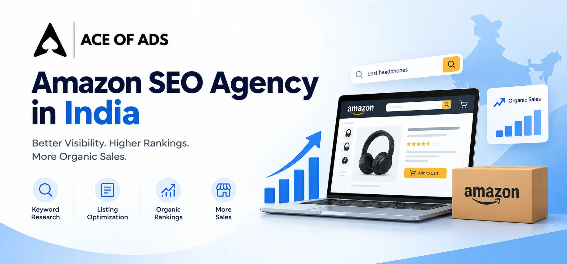 Amazon SEO Agency in India - Ace of Ads