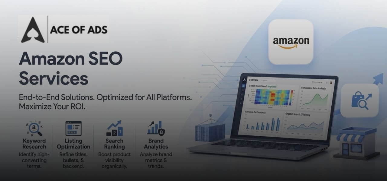 Amazon SEO Services by Ace of Ads — keyword research, listing and content optimization
