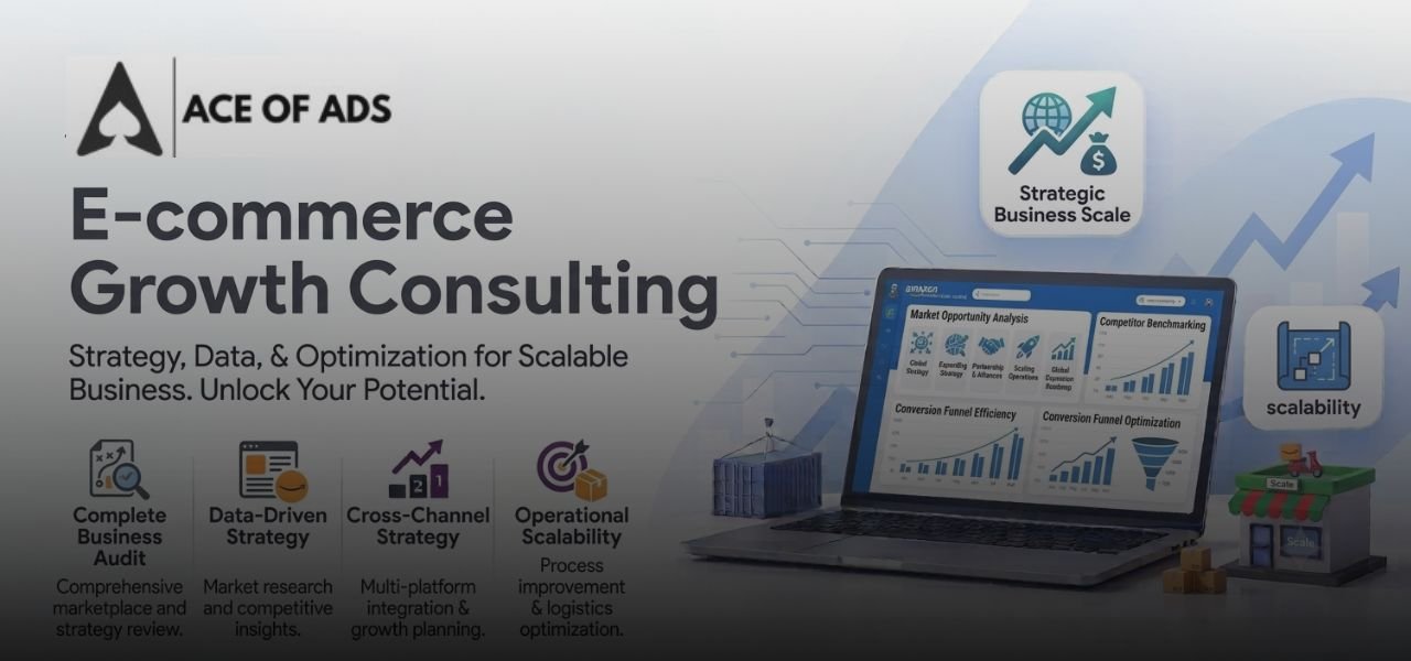E-commerce Growth Consulting by Ace of Ads — marketplace strategy and business growth opportunities