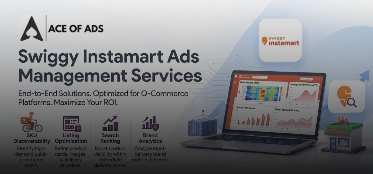 Swiggy Instamart Ads Management Services by Ace of Ads — quick-commerce advertising campaign management