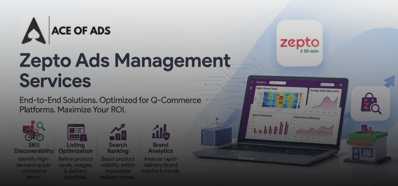 Zepto Ads Management Services by Ace of Ads — campaign management and advertising performance tracking